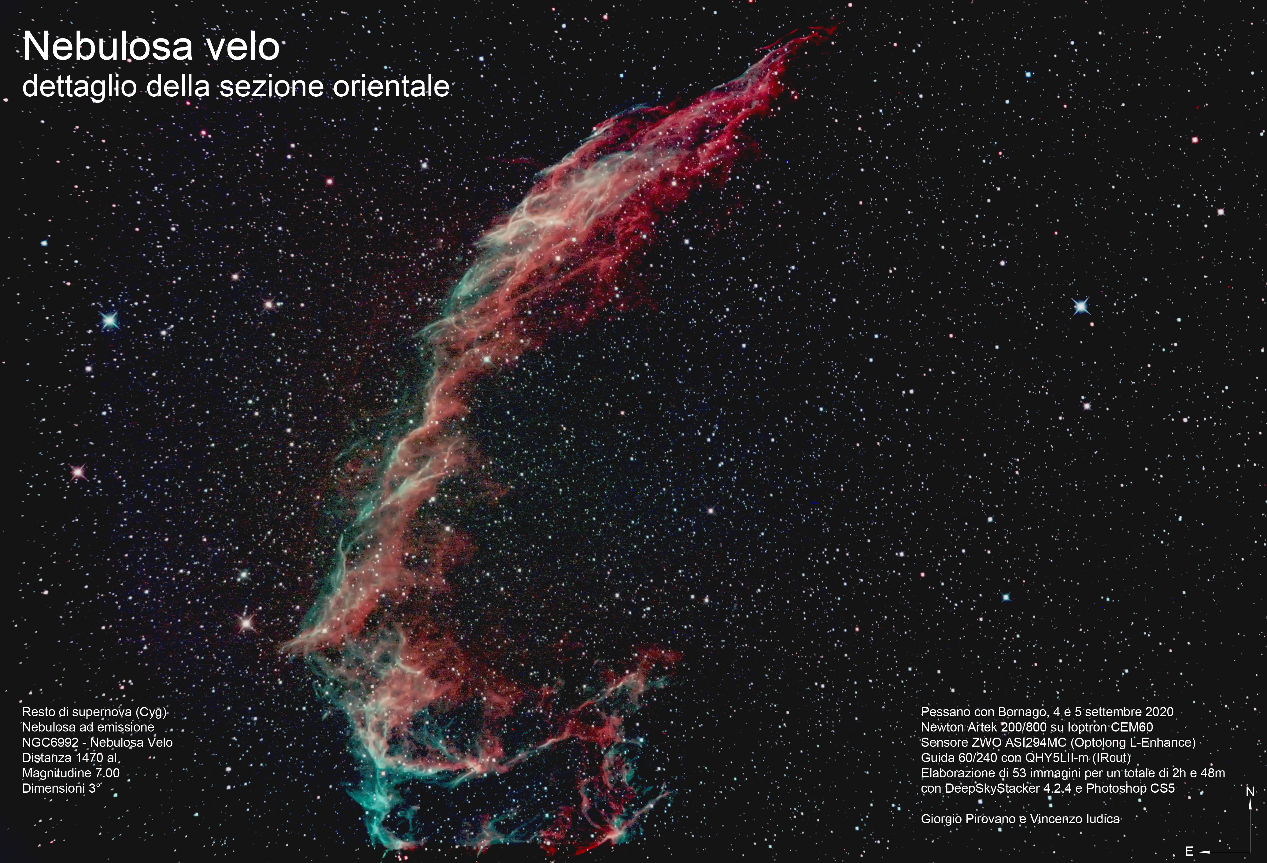 Nebulosa velo – NGC6992