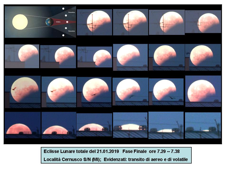 Eclisse Totale di Luna Fase Finale