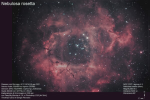NGC 2237 – Nebulosa Rosetta