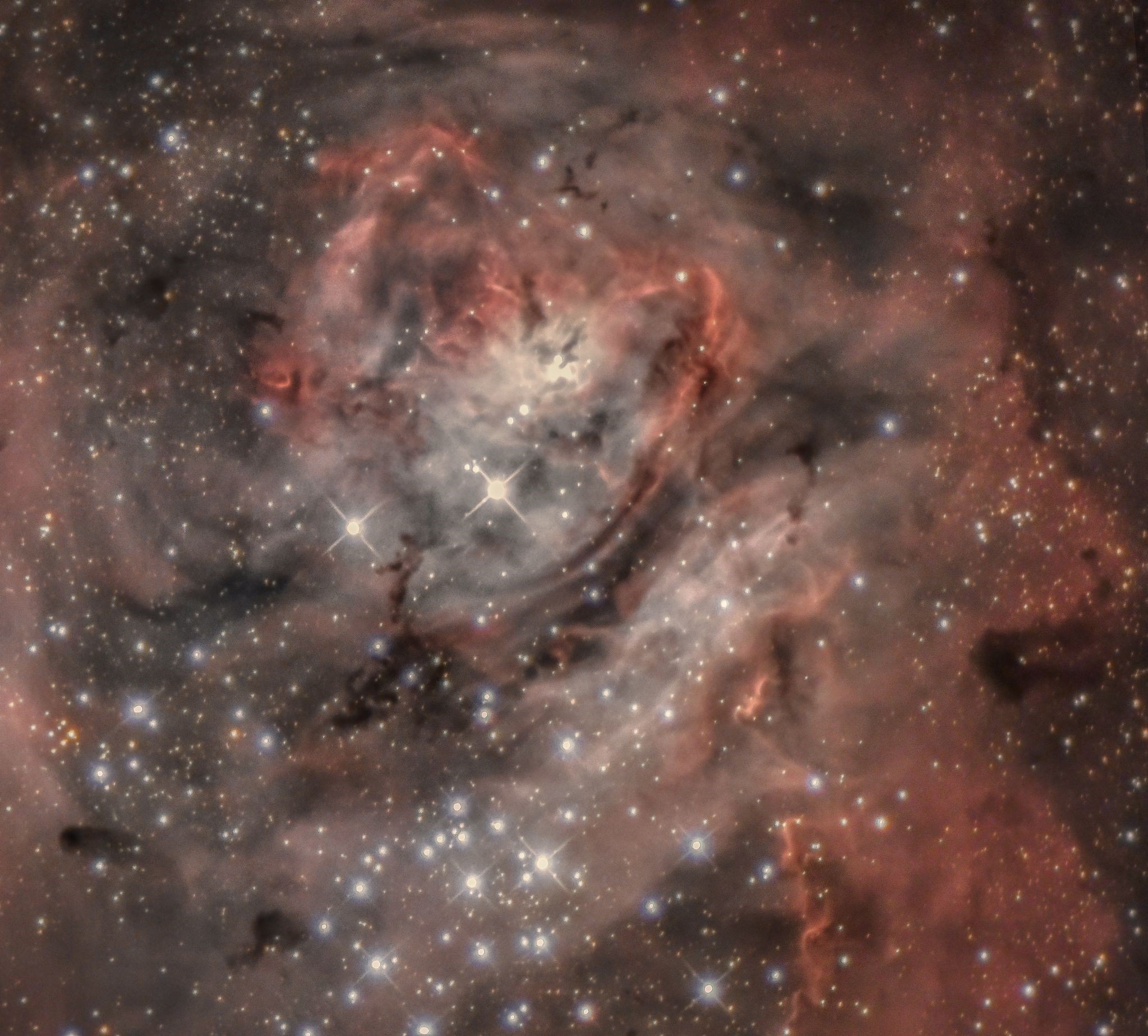 Nebulosa Laguna (M8) Dettaglio