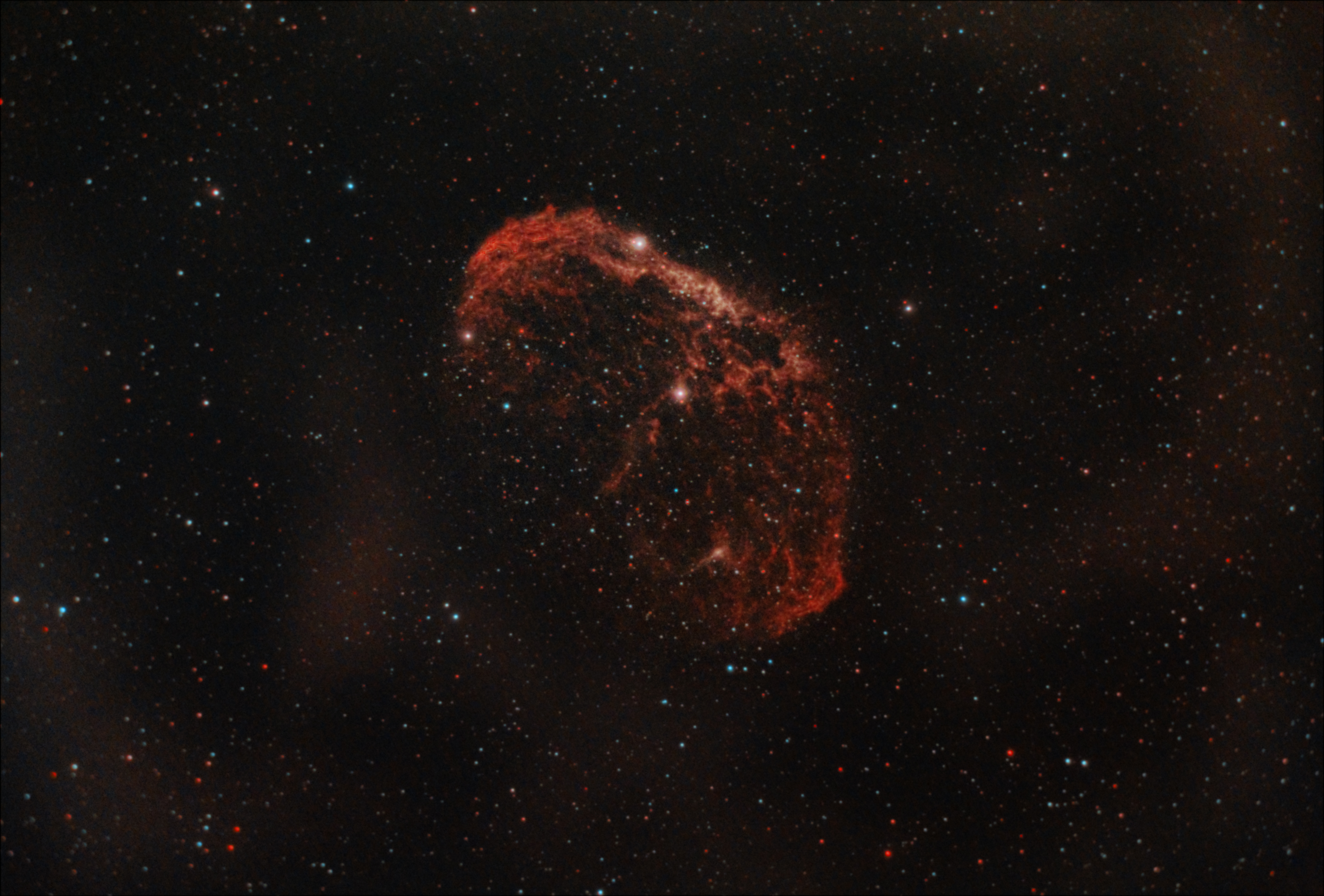 NGC 6888 Nebulosa Crescente