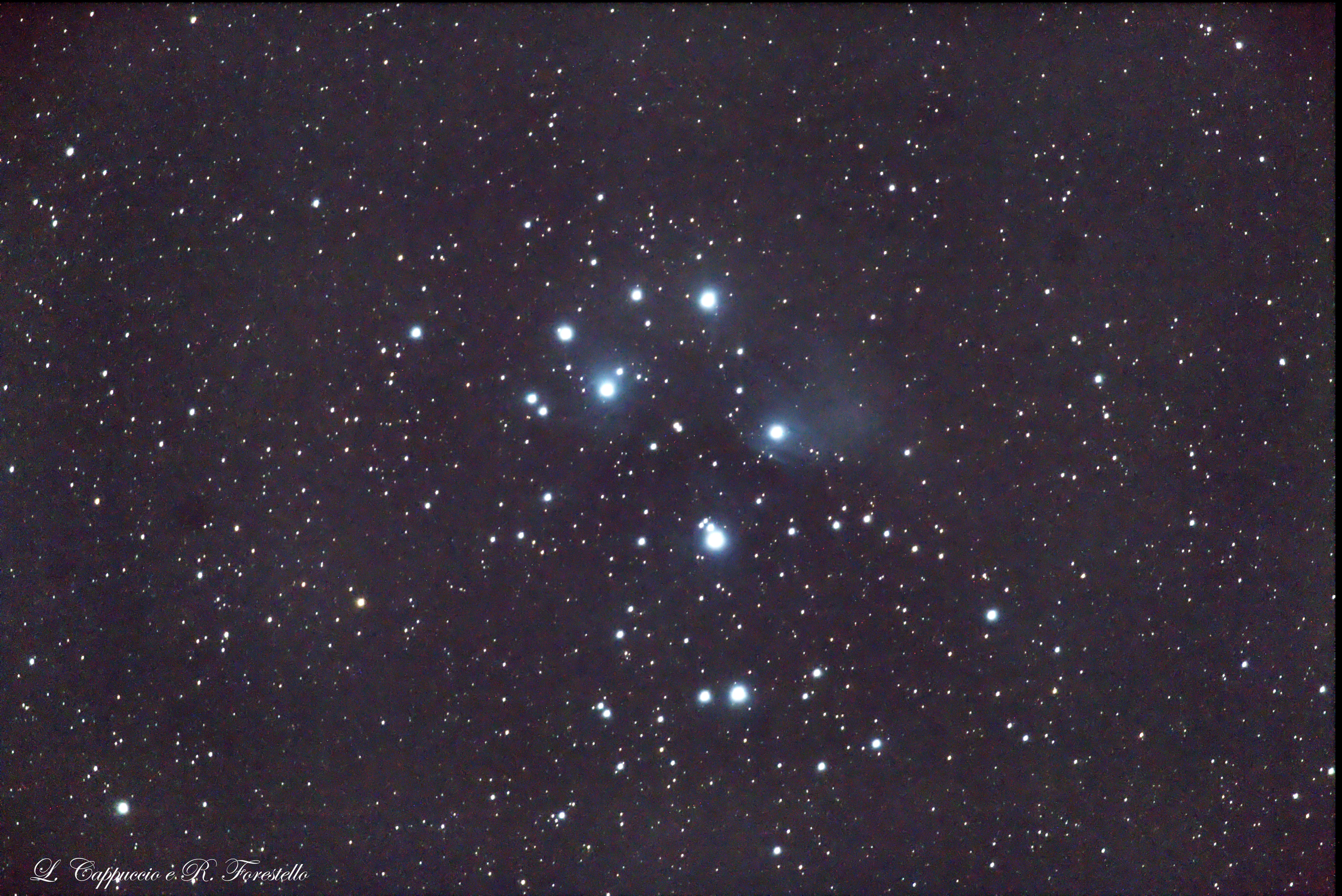 Pleiadi o M45 (ammasso aperto)