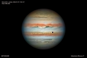 Giove & IO in transito con ombra